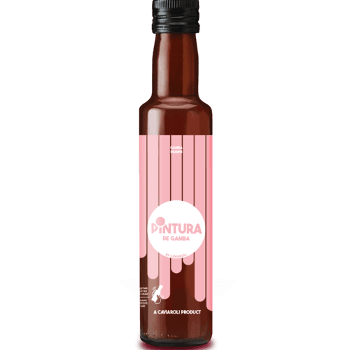 Pintura comestible de gamba, la nueva variedad de Pinturas by Caviaroli
