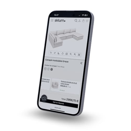 Sklum revoluciona la compra de muebles online con el configurador de productos HomeByMe de Dassault Systèmes, ofreciendo una experiencia más atractiva para sus clientes