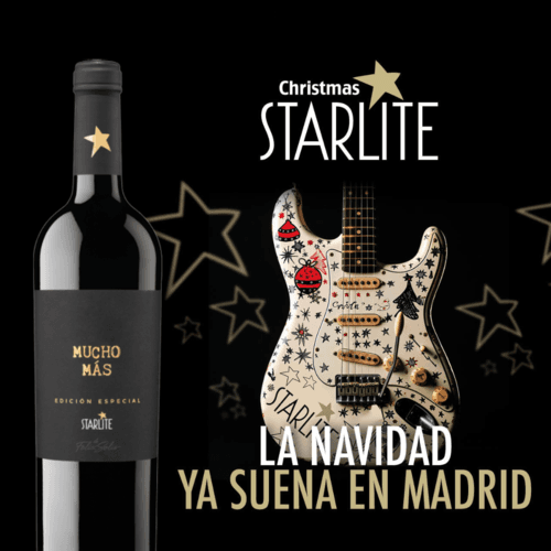 Mucho Más de Félix Solís será el vino oficial de la II edición del festival STARLITE Christmas, reafirmando su compromiso de unir la cultura del vino a la música