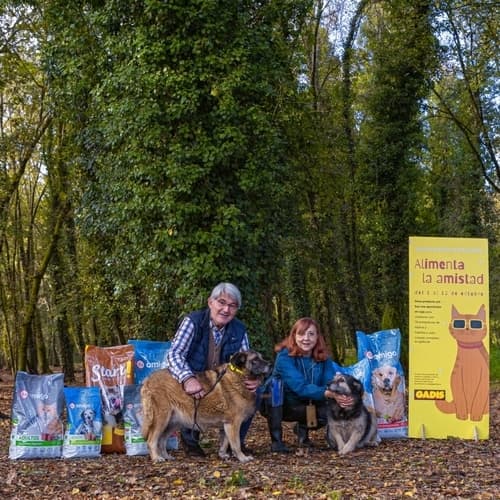 Gadis entrega más de 73.000 kilos de productos a 79 protectoras de animales