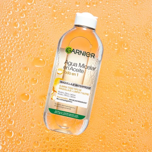 Agua micelar en aceite: el truco infalible de Garnier para evitar el efecto máscara este Halloween