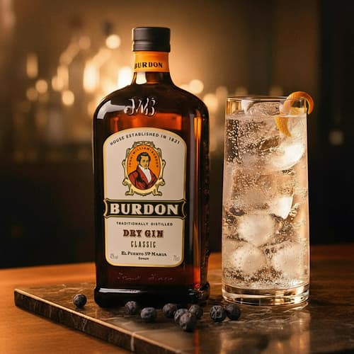 Grupo Luis Caballero recupera Burdon Classic Dry Gin, la ginebra más icónica de los años 60 y 70