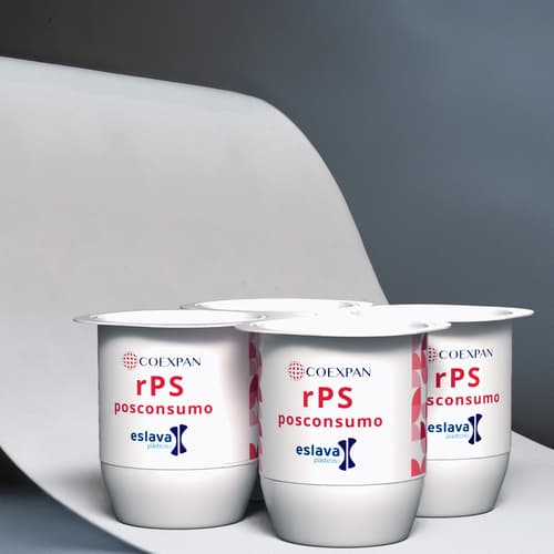 Coexpan y Eslava lideran una solución pionera para producir rPS posconsumo apto para contacto alimentario mediante una tecnología innovadora