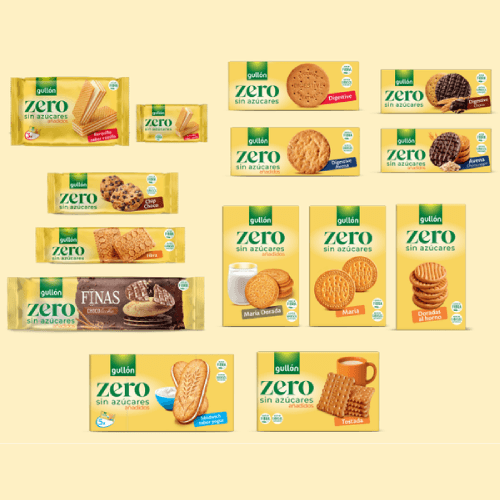 Galletas Gullón renueva el diseño de su gama ZERO para reivindicar el placer de cuidarse sin renunciar al sabor
