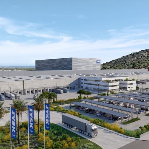 JYSK elige a Grupo Bertolín para construir un nuevo centro de distribución en España