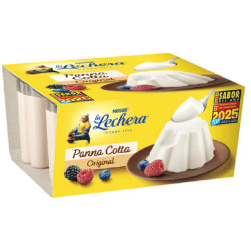 ¡Descubre las nuevas Panna Cottas de La Lechera!