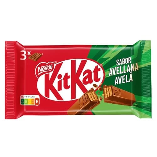 ¡Saborea el nuevo KitKat avellana: la irresistible combinación de chocolate con leche y avellana!