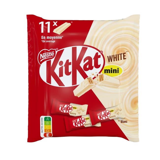 ¡Descubre el dulce placer del nuevo KitKat Mini Blanco!