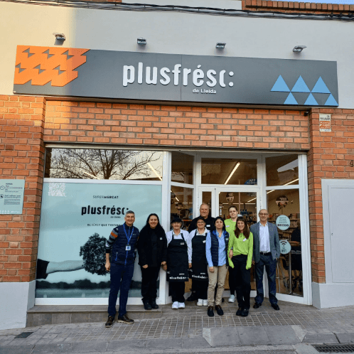 Plusfresc reabre su tienda en la localidad leridana de Albesa