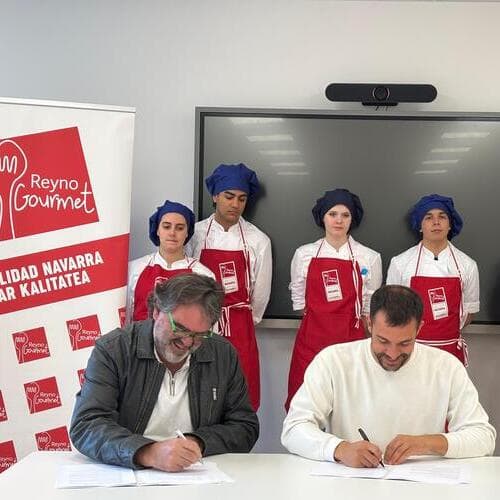 Productos con sello navarro para formar a la nueva generación de profesionales de hostelería