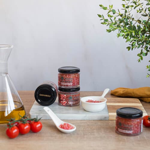 Llega la revolución gourmet: el exquisito caviar de jamón ibérico desarrollado por Señorío de Montanera y Caviaroli