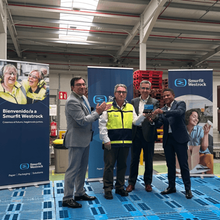 Tres décadas de calidad certificada: Smurfit Westrock conmemora el aniversario de la ISO 9001 en su planta de Burgos