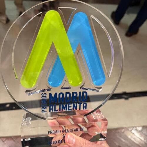 “Solo de Croquetas recibe el premio a la Mejor Startup en los Premios Madrid Alimenta”