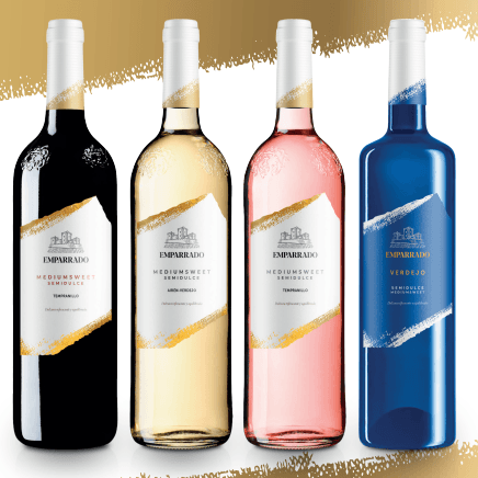 Terra Cellars presenta la renovada imagen de la gamma EMPARRADO: una evolución en el mundo del vino semidulce