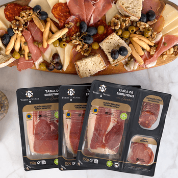 Torre de Núñez lanza al mercado la primera tabla mixta de embutidos Duroc