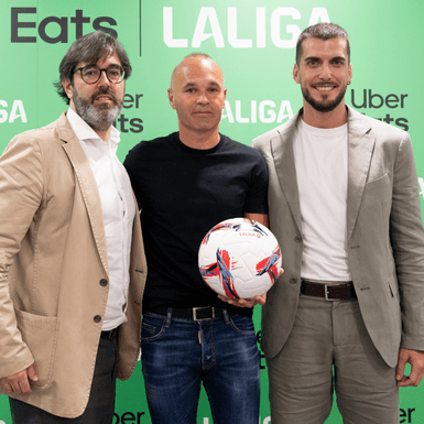 Uber Eats se convierte en patrocinador oficial de LALIGA hasta la temporada 2026-2027