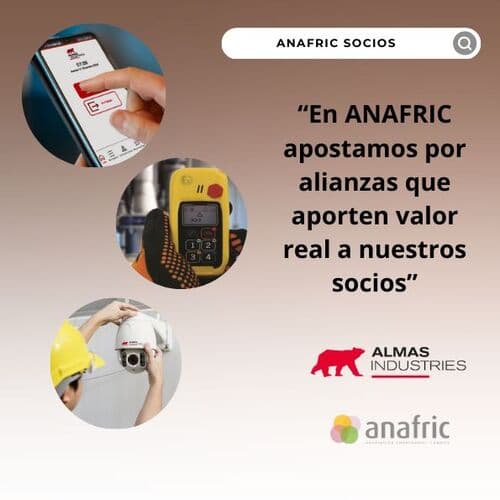 ANAFRIC remueva su convenio con ALMAS INDUSTRIES para seguir ofreciendo soluciones tecnológicas en seguridad y salud a las empresas del sector cárnico