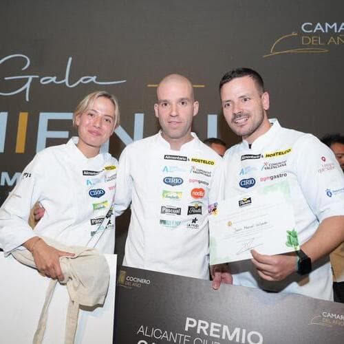 RogerJulián, Paula Gutiérrez y Juanma Salgado, clasificados para la gran final de Alimentaria + Hostelco del concurso Cocinero del Año