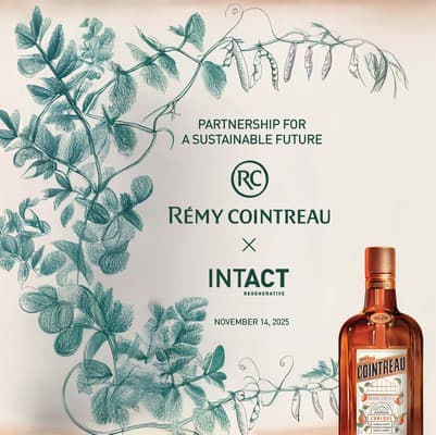 Rémy Cointreau x INTACT: el nuevo partnership innovador y ambiental