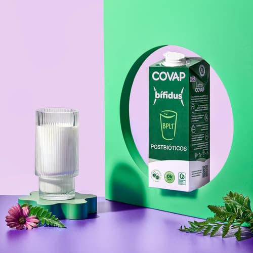 COVAP Bífidus, una bebida única en el mercado con 10.000 millones de postbióticos por vaso