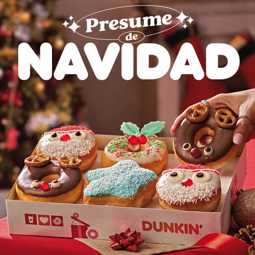 Esta Navidad, presume de Dunkin’