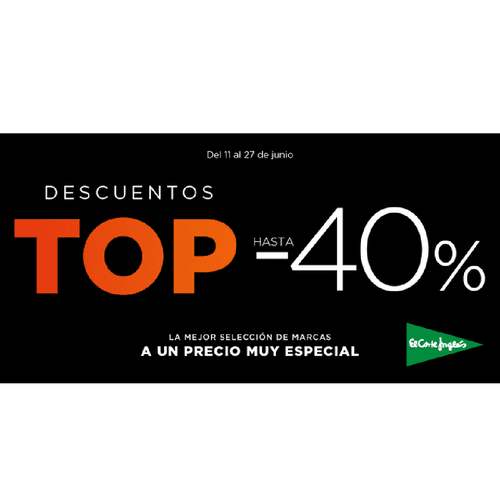 El Corte Inglés estrena “Descuentos TOP” con hasta un -40% en las mejores marcas