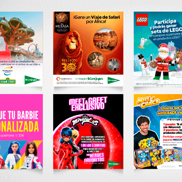 El Corte Inglés sortea en su campaña de juguetes regalos personalizados, experiencias y un viaje singular por África