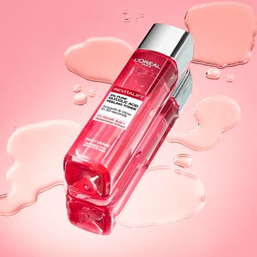Productos que no son virales pero deberían. Este es el tónico exfoliante con un 5% de ácido glicólico de L'Oréal Paris que está disponible en Amazon por menos de 8 euros
