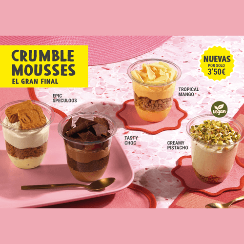 Pans & Company presenta sus nuevos postres en formato mousse
