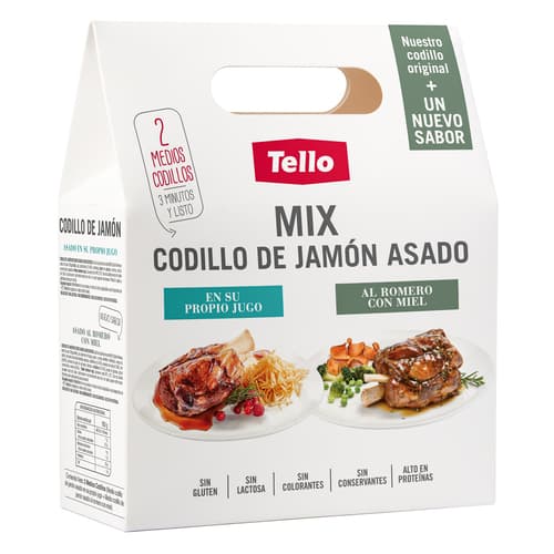 El codillo de siempre, ahora al romero con miel: llega el MIX de Codillos Asados Tello
