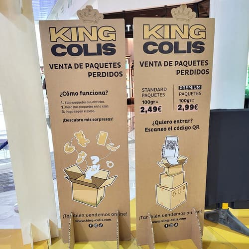 L’Aljub acoge por primera vez la tienda efímera de paquetes perdidos KING COLIS