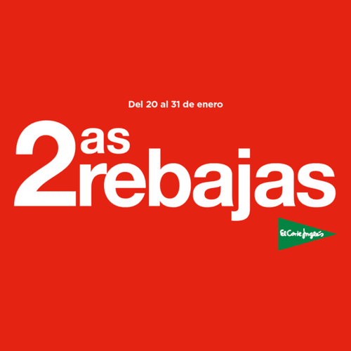 El Corte Inglés lanza “Segundas Rebajas” en moda, lencería, accesorios y zapatería del 20 al 31 de enero