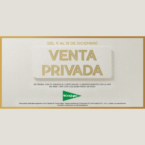El Corte Inglés estrena Ventas Privadas con descuentos en más de mil marcas de moda, deportes, hogar y cultura