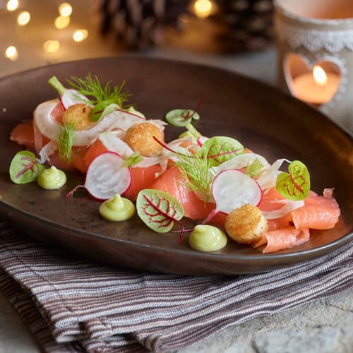 El salmón Mowi eleva el menú navideño con tres recetas que saben a celebración