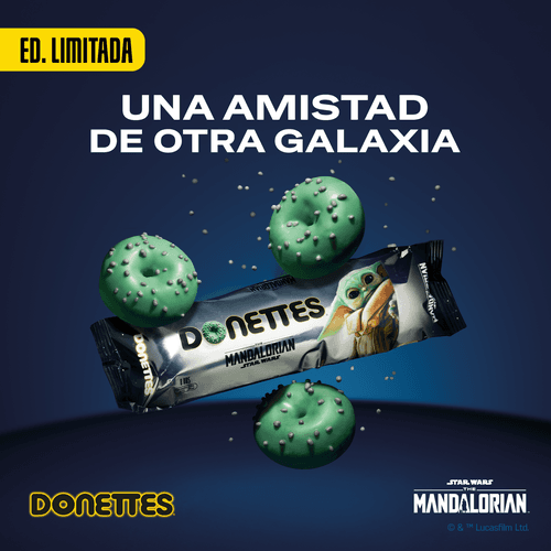 Donettes® celebra la galaxia con una nueva edición limitada de The Mandalorian de Star Wars™