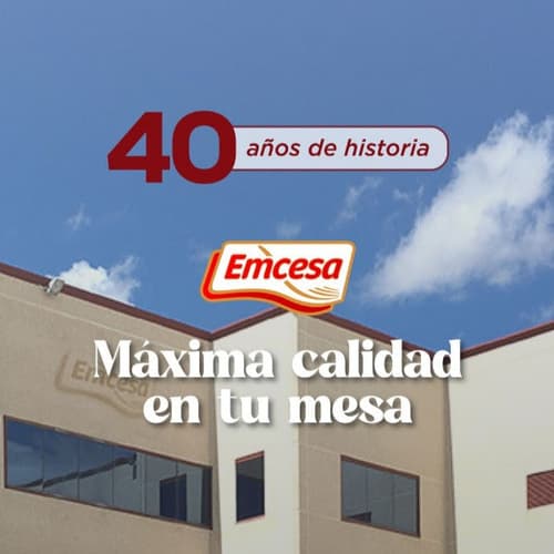 Emcesa celebra 40 años de crecimiento y consolidación industrial