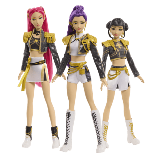 Mattel presenta un adelanto de su línea «Golden» con las muñecas y figuras de acción de K-pop Demon Hunters mientras la película más popular de Netflix continúa dominando la cultura global