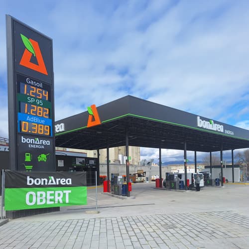 bonÀrea amplía su red de gasolineras con una nueva estación en Balaguer