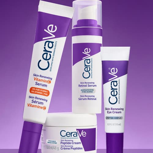 Nueva gama Skin Renewing de CeraVe, desarrollada con dermatólogos para una piel de aspecto más saludable