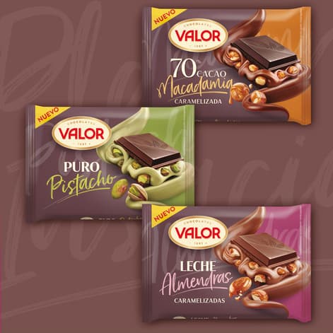 Chocolates Valor redefine el placer con su nueva línea de tabletas