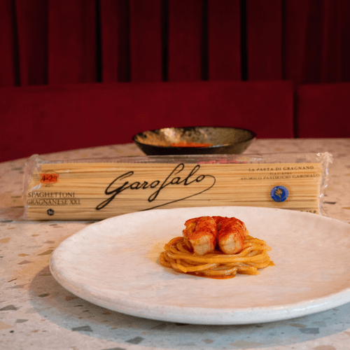Cuando la pasta se convierte en una declaración de amor: el menú de San Valentín de Noi con spaghettone gragnanese XXL Garofalo