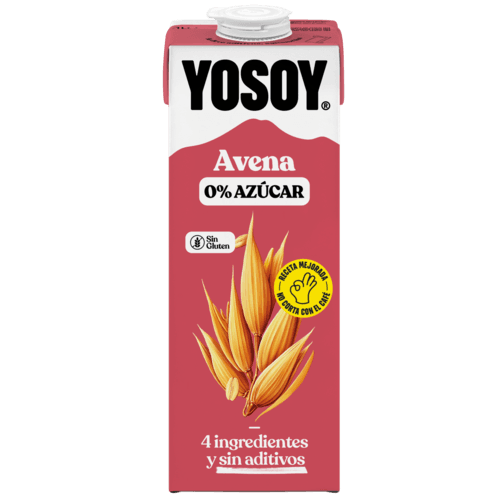 YOSOY reformula su bebida de Avena 0% Azúcar: lanza la primera versión sin gluten del mercado