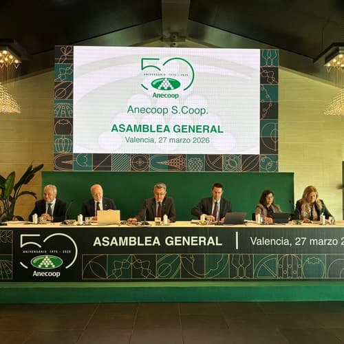 Anecoop alcanza la mayor facturación de su historia y supera los 986 millones de euros