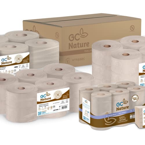 Gomà-Camps impulsa la higiene profesional sostenible con la incorporación de Sontara y la ampliación de la gama GC Nature