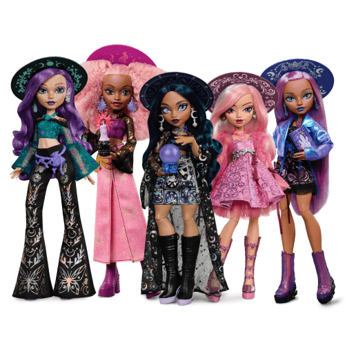 Mattel lanza Moonspell Magic: la nueva colección de brujas del universo de Monster High que desata todavía más magia
