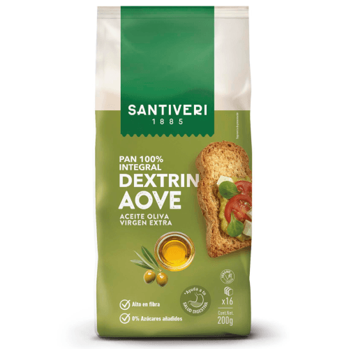 Santiveri presenta Dextrin AOVE, la evolución de su pan integral con masa madre y más Aceite de Oliva Virgen Extra