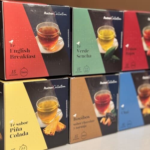 Alcampo lanza una gama de infusiones elaboradas en el Bierzo bajo su marca Auchan Collection
