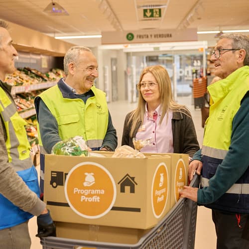 Consum dona más de 9.300 toneladas de alimentos en 2025 a través de su programa Profit, un 15% más que el año anterior