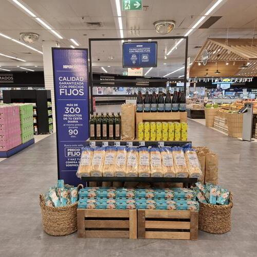 El Corte Inglés garantiza el precio fijo de más de 300 productos de la cesta básica