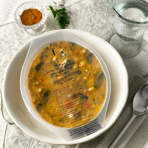 El guiso de cordero con garbanzos al curry de Foodtropia, a un clic en Amazon Fresh
